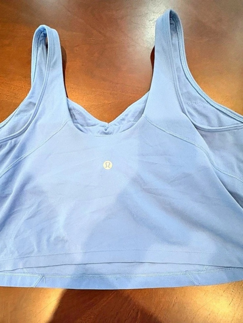 lululemon Align Tank Top Blue Sports Bra